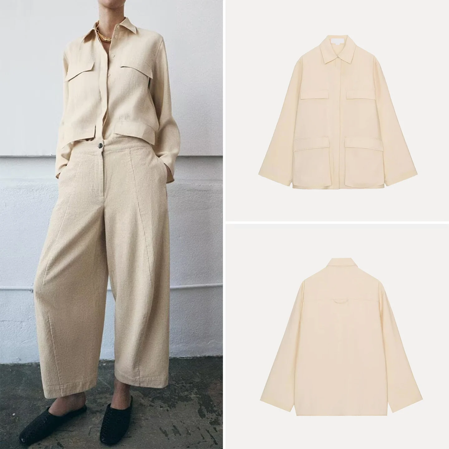 Новая женская модная кофта на зиму 2025 года с оригинальным дизайном, простым кроем, длинным рукавом, стандартной посадкой и отложным воротником.
Новая женская модная кофта на зиму 2025 года с оригинальным дизайном, простым кроем, длинным рукавом, стандартной посадкой и отложным воротником.