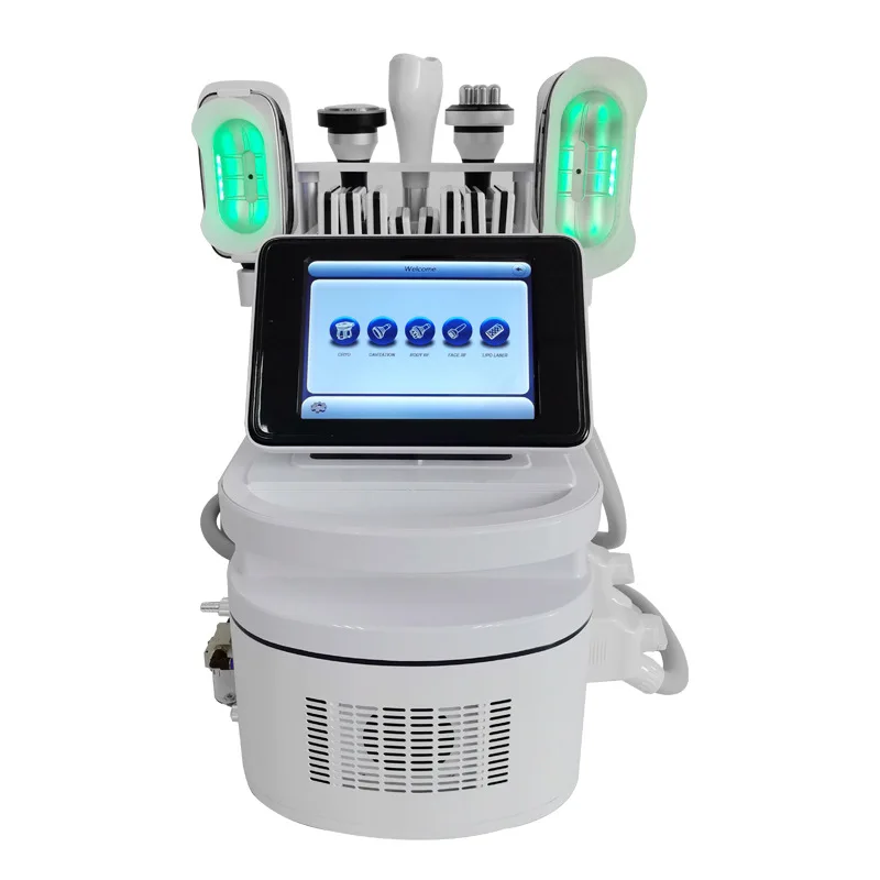 Multifunctional 360° Fat Freezing Machine with 4 Cooling Handles Cavitation RF and Lipo Laser for Body Slimming Skin Tightening
Multifunctional 360° Fat Freezing Machine with 4 Cooling Handles Cavitation RF and Lipo Laser for Body Slimming Skin Tightening