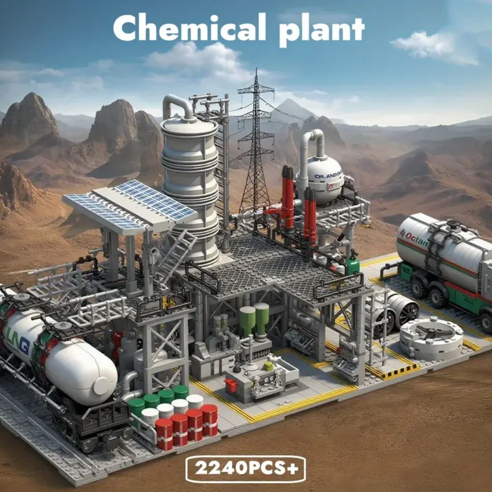 Creative City Street View Building Blocks Natural Gas Storage Center Laboratory Transport Station 3In1 Bricks Adult Gifts
Creative City Street View Building Blocks Natural Gas Storage Center Laboratory Transport Station 3In1 Bricks Adult Gifts