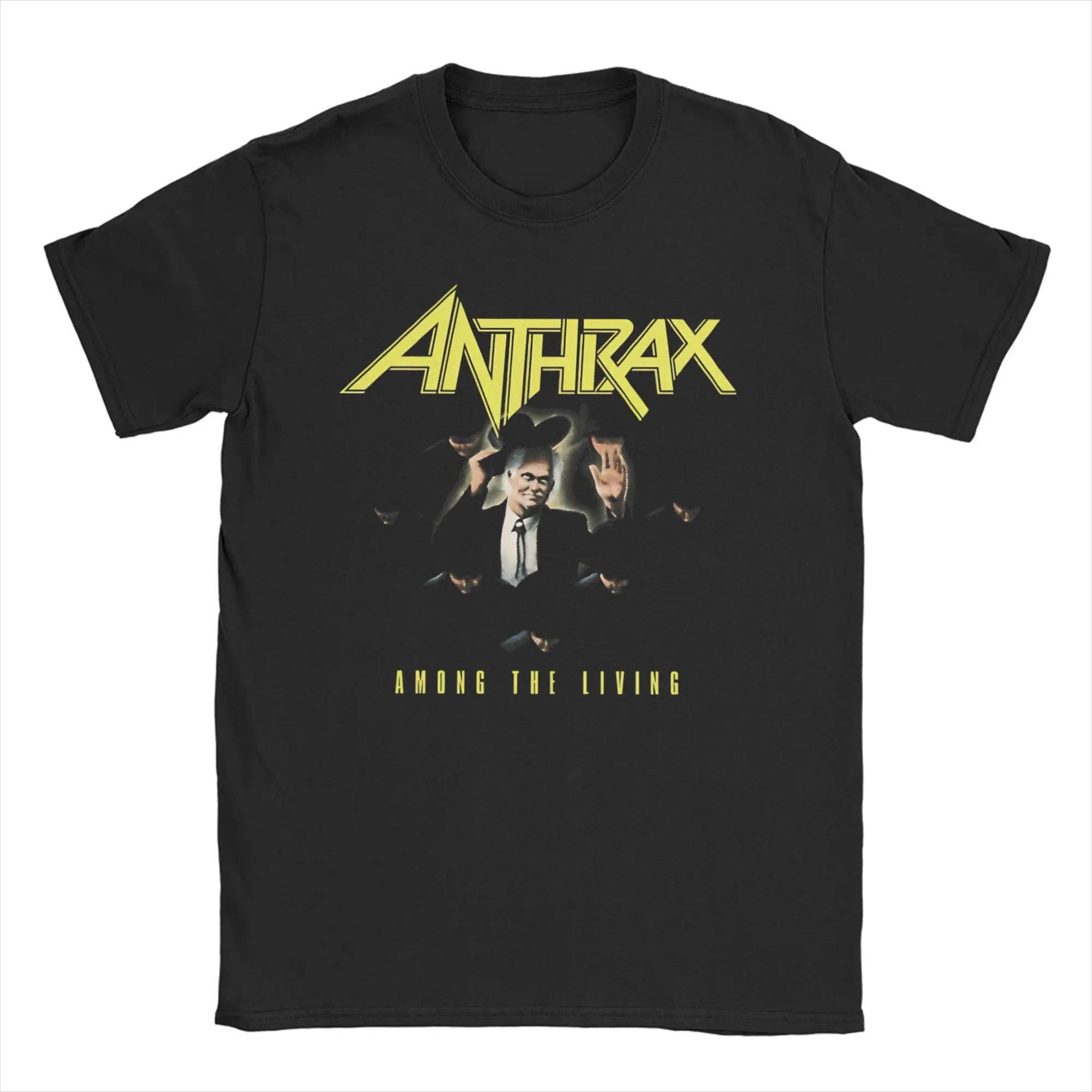 Anthrax Among The Living T-Shirts Men Fashion 100% Cotton Tee Shirt Round Collar Short Sleeve T Shirts Gift Idea Clothing
Anthrax Among The Living T-Shirts Men Fashion 100% Cotton Tee Shirt Round Collar Short Sleeve T Shirts Gift Idea Clothing
