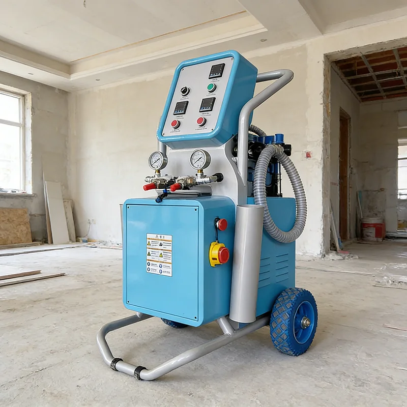Portable Polyurethane Spray Foam Machine with Electric Heated Hose for Crawl Space Insulation
Portable Polyurethane Spray Foam Machine with Electric Heated Hose for Crawl Space Insulation