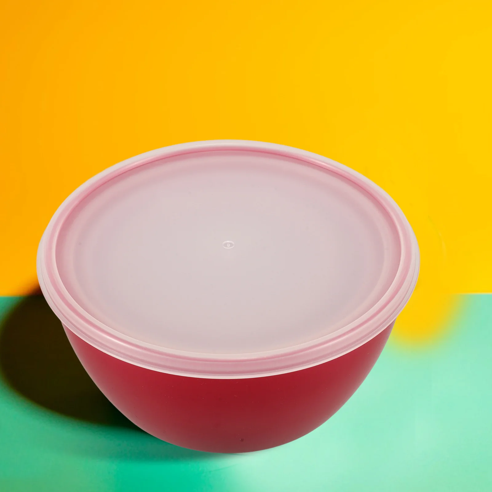4 Pcs Fresh Salad Bowls Large Plastic Kitchenwares Light Pink Thickened Food Storage Containers with Lid for Fridge
4 Pcs Fresh Salad Bowls Large Plastic Kitchenwares Light Pink Thickened Food Storage Containers with Lid for Fridge