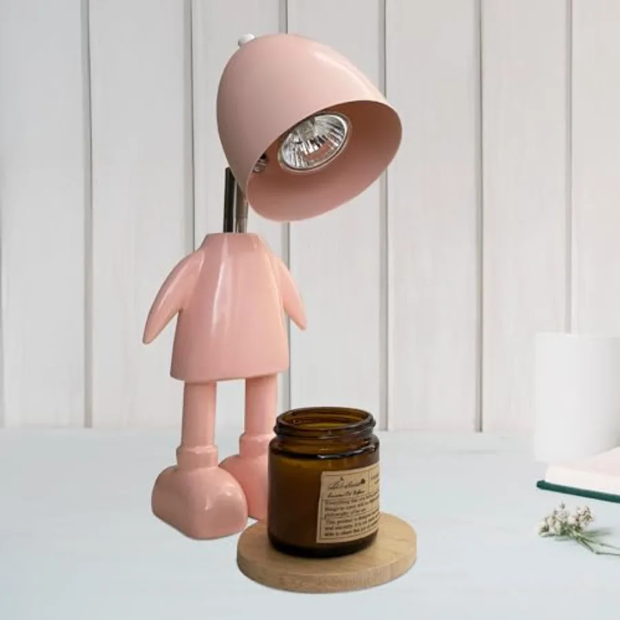 Pink Robot Candle Warmer Lamp with Timer - Aesthetic Room Decor for Teen Girls, Cute Kawaii Desk Lamp, Dimmable Electric Wax Me
Pink Robot Candle Warmer Lamp with Timer - Aesthetic Room Decor for Teen Girls, Cute Kawaii Desk Lamp, Dimmable Electric Wax Me