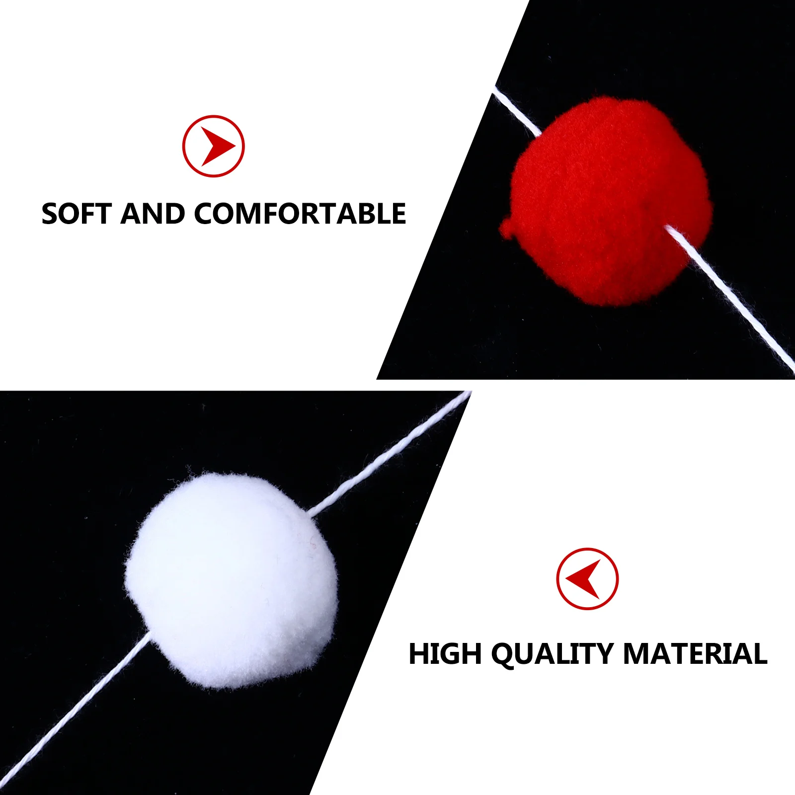 Felt Ball 50 Christmas Garland Balls Pom Decor Wall Hanging Christmas Holiday Party DIY Decorations Smooth Reusable
Felt Ball 50 Christmas Garland Balls Pom Decor Wall Hanging Christmas Holiday Party DIY Decorations Smooth Reusable
