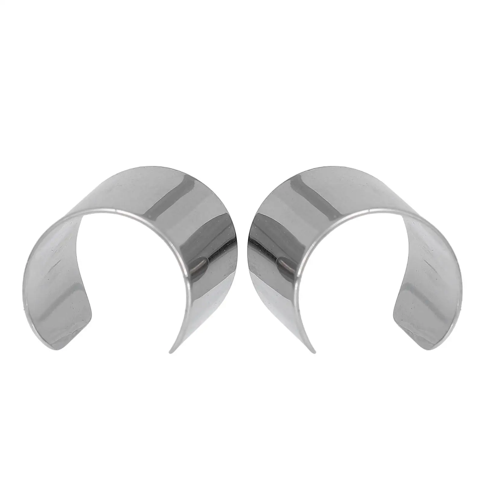 2Pcs Stainless Clip On Earring Ear Clips Non Piercing Cuffs for Women Men Trendy Durable Birthday Wedding Jewelry
2Pcs Stainless Clip On Earring Ear Clips Non Piercing Cuffs for Women Men Trendy Durable Birthday Wedding Jewelry
