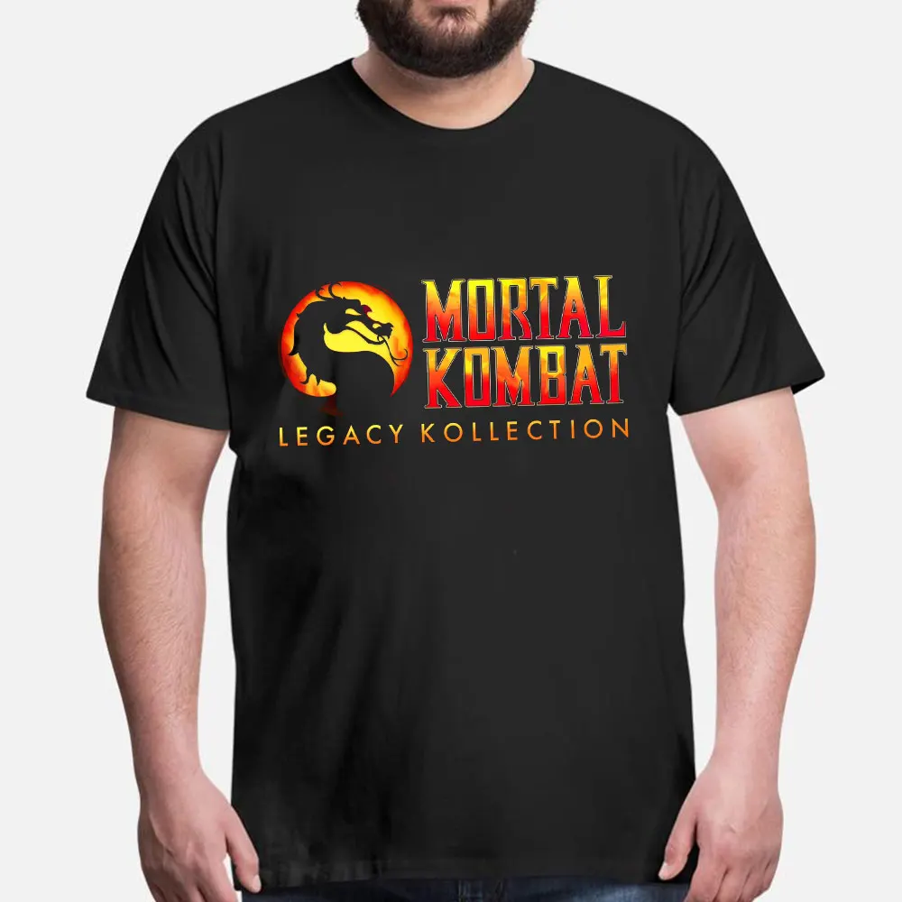 Vintage 90's Mortal Kombat Gift T-Shirt for gamer 100% cotton printed Tee 0407 Men's Short Sleeve Graphic clothes All size top S
Vintage 90's Mortal Kombat Gift T-Shirt for gamer 100% cotton printed Tee 0407 Men's Short Sleeve Graphic clothes All size top S