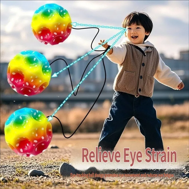 Wrist Moon Stone Bouncing Ball for Kids Outdoor Sports Prevention of Myopia Hand-eye Coordination Children Toy Training Game
Wrist Moon Stone Bouncing Ball for Kids Outdoor Sports Prevention of Myopia Hand-eye Coordination Children Toy Training Game