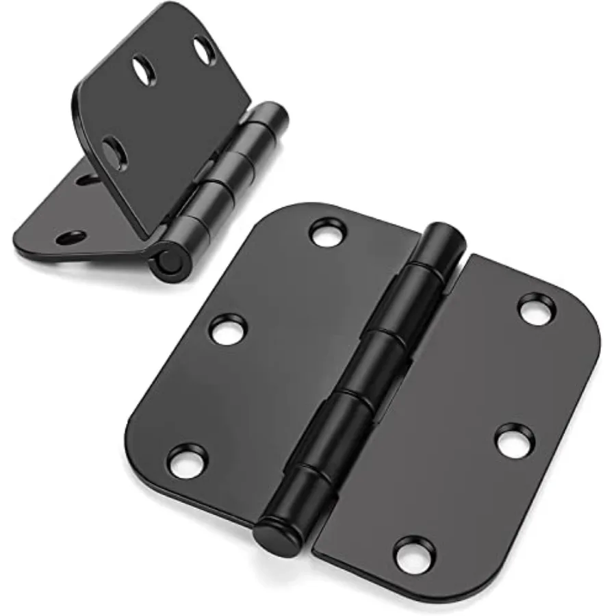 48 Pack Door Hinges No Squeak 3.5 Inch Interior Door Hinges Rounded with 5/8" Radius Corner Removable Pin
48 Pack Door Hinges No Squeak 3.5 Inch Interior Door Hinges Rounded with 5/8" Radius Corner Removable Pin