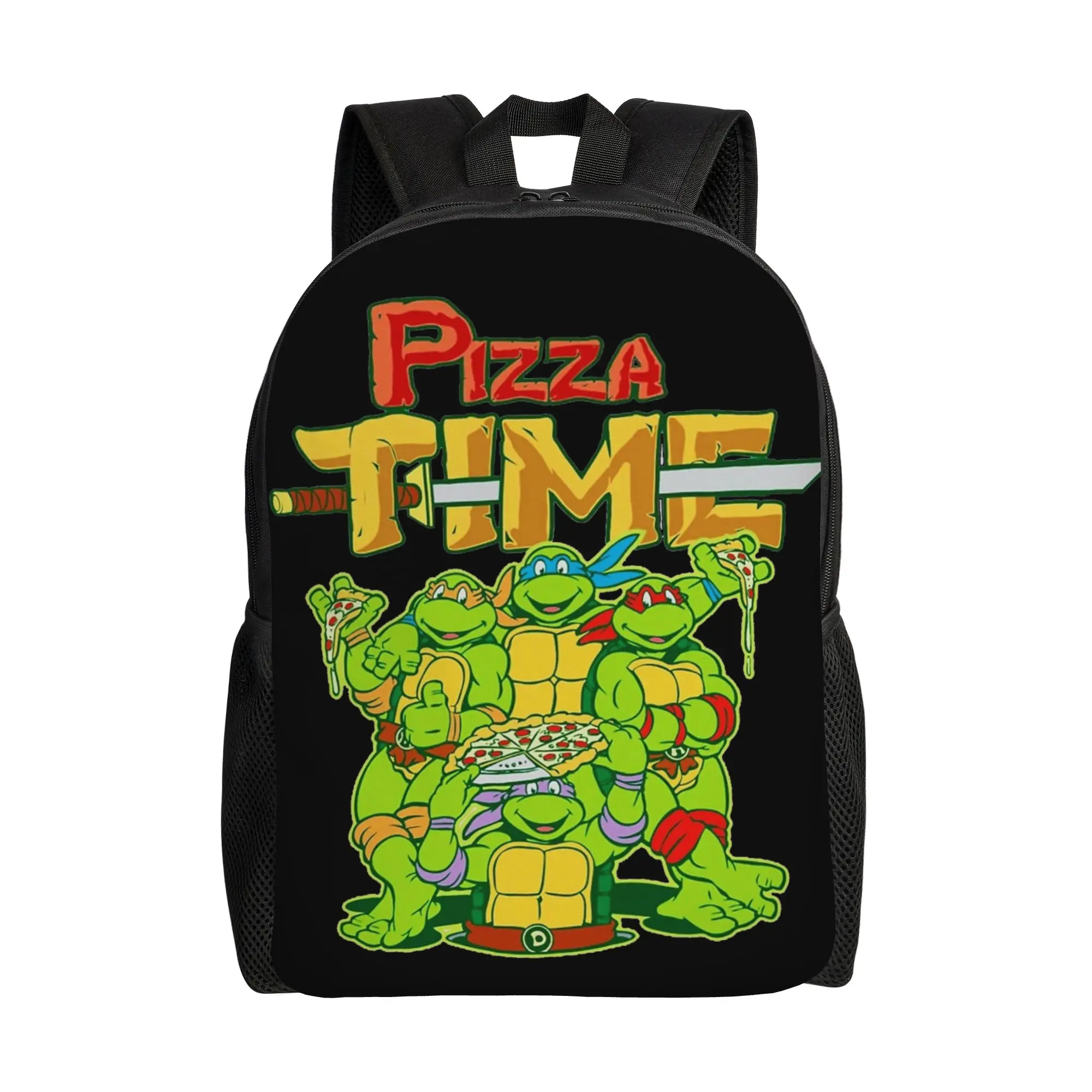 Рюкзак TMNT Pizza Time для мужчин, женщин, подростков, студентов, для походов, путешествий, повседневного использования, для ноутбука, компьютера, из холщовой ткани, легкий
Рюкзак TMNT Pizza Time для мужчин, женщин, подростков, студентов, для походов, путешествий, повседневного использования, для ноутбука, компьютера, из холщовой ткани, легкий