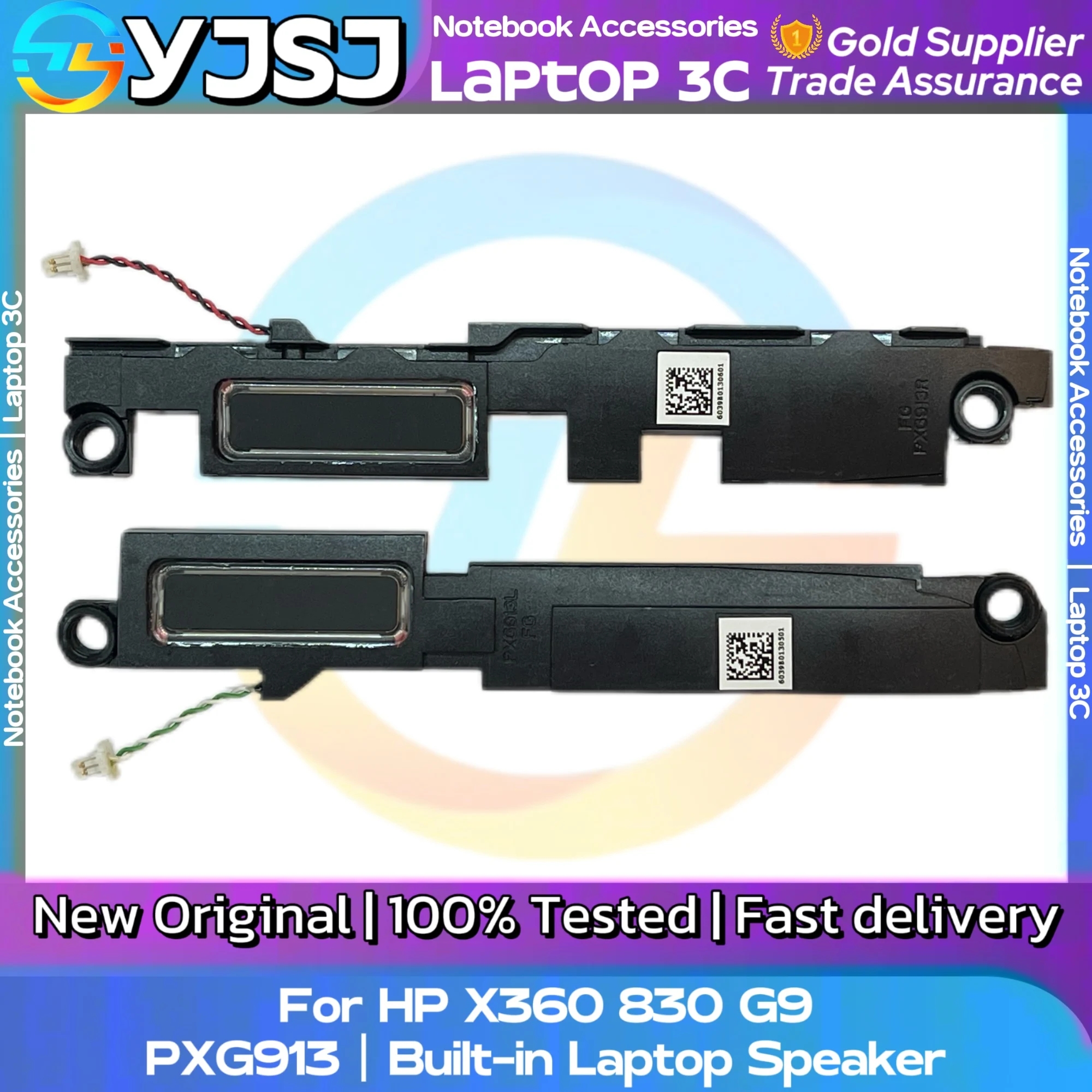 New Original Laptop Notebook Audio Speaker For HP X360 830 G9 built-in left and right speakers PXG913
New Original Laptop Notebook Audio Speaker For HP X360 830 G9 built-in left and right speakers PXG913