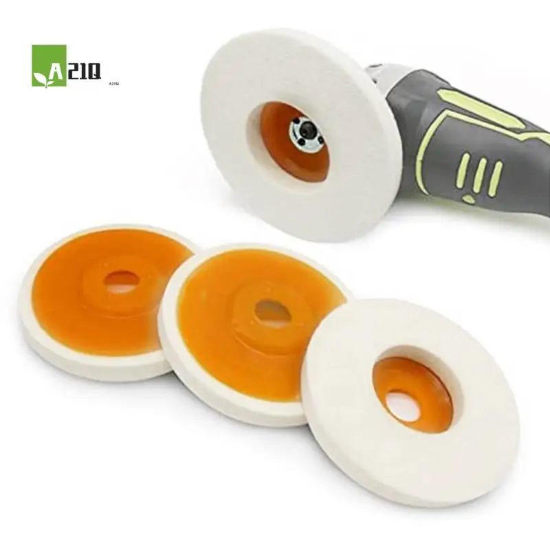 A21Q-4 упаковки 5-дюймовых круглых шерстяных войлочных дисков для угловой шлифовальной машины, диаметр отверстия для полировки и полировки, простая установка, простота в использовании 
A21Q-4 упаковки 5-дюймовых круглых шерстяных войлочных дисков для угловой шлифовальной машины, диаметр отверстия для полировки и полировки, простая установка, простота в использовании