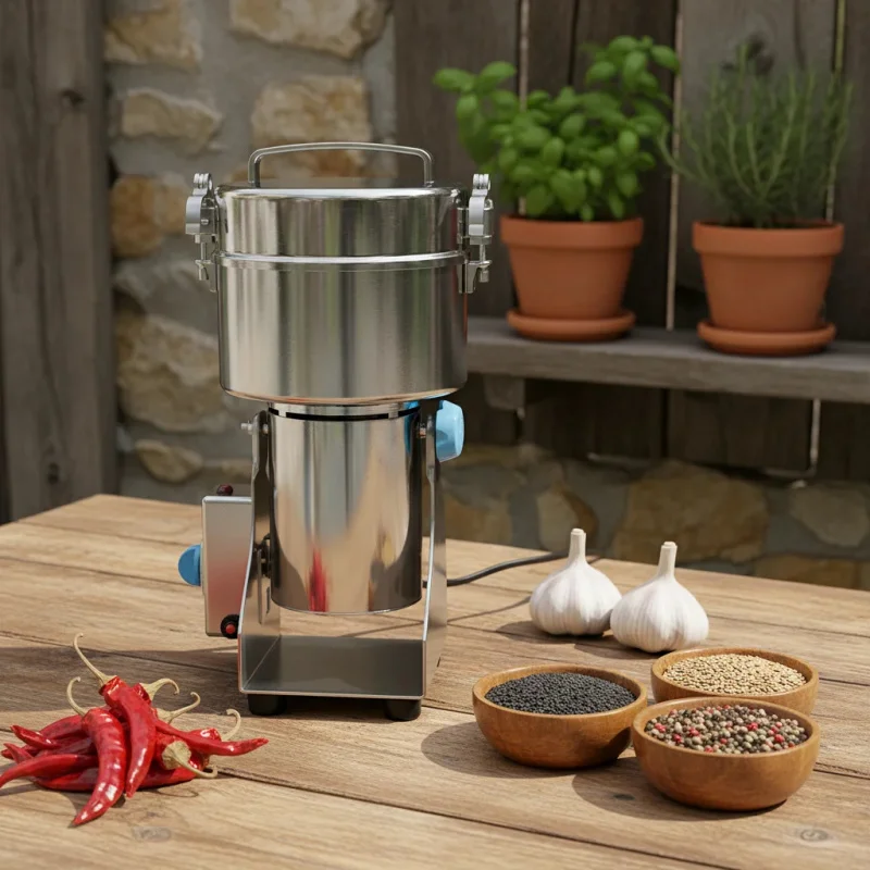 2000G Large Capacity Flour Mill Milling Coffee Herb Rice Peanut Grain Spices Grinder
2000G Large Capacity Flour Mill Milling Coffee Herb Rice Peanut Grain Spices Grinder