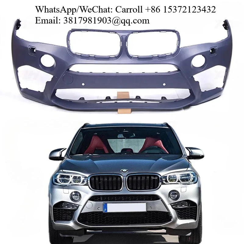 Передний бампер для Bmw X5 F15, обновление до X5m Style, защита бампера автомобиля, кузов
Передний бампер для Bmw X5 F15, обновление до X5m Style, защита бампера автомобиля, кузов