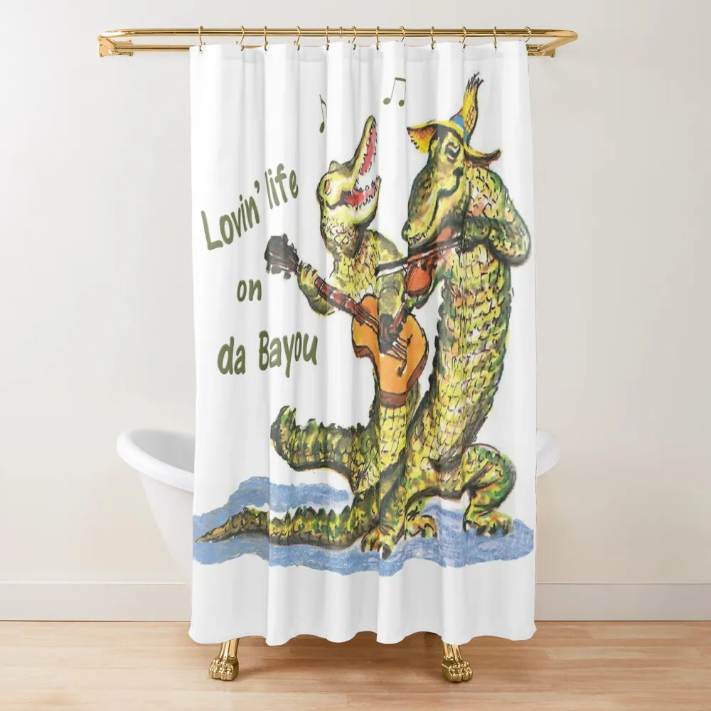On da Bayou Shower Curtain For Bathrooms In The Bathroom Elegant Bathroom Funny Shower Curtain
On da Bayou Shower Curtain For Bathrooms In The Bathroom Elegant Bathroom Funny Shower Curtain