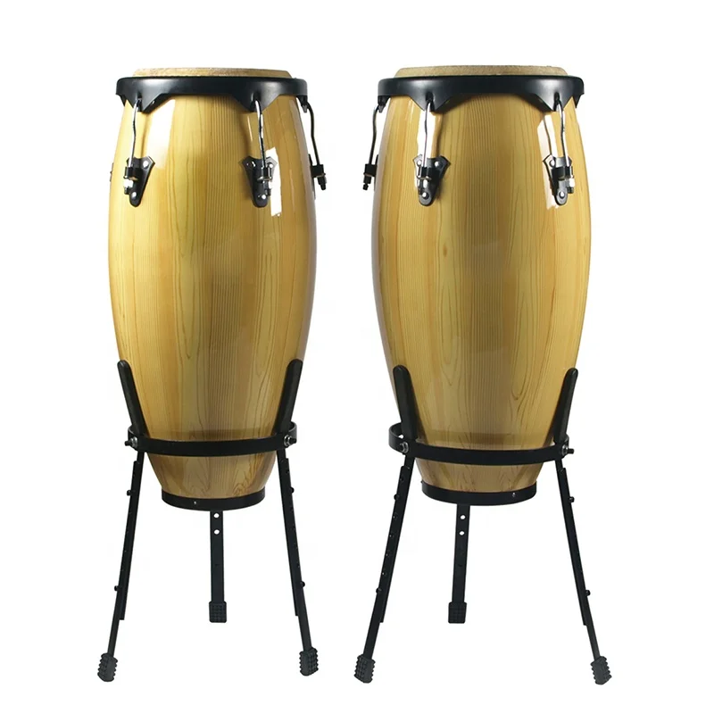 Congas Drum Set Of 10\" & 11\" Latin Drums Black Chrome Basket Stand With Chrome Hardware For Congas & Instrument Use
Congas Drum Set Of 10\" & 11\" Latin Drums Black Chrome Basket Stand With Chrome Hardware For Congas & Instrument Use