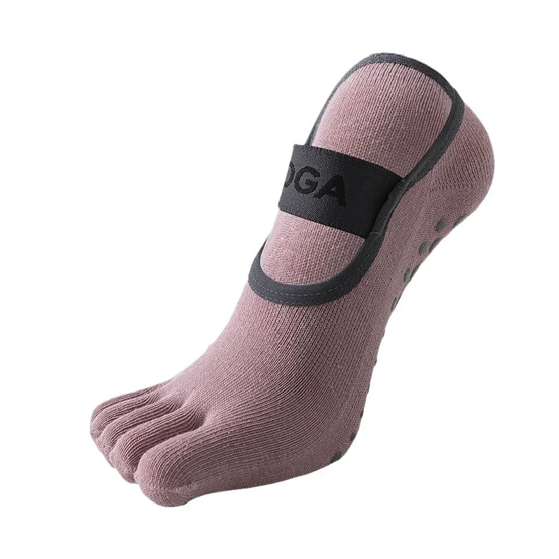 1 pair of women's five finger socks, professional anti slip yoga socks, Pilates fitness socks
1 pair of women's five finger socks, professional anti slip yoga socks, Pilates fitness socks