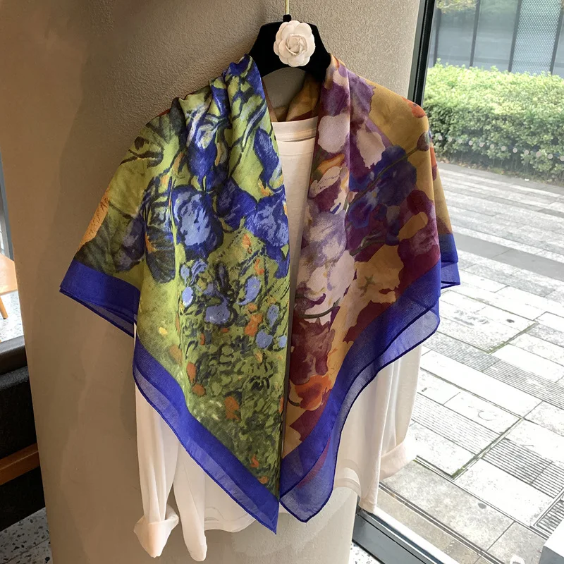 Women's Scarf Square Shawl Hijab Bandana Wraps Turban Headscarf Neckerchief Female Foulards Femme Windproof Print
Women's Scarf Square Shawl Hijab Bandana Wraps Turban Headscarf Neckerchief Female Foulards Femme Windproof Print