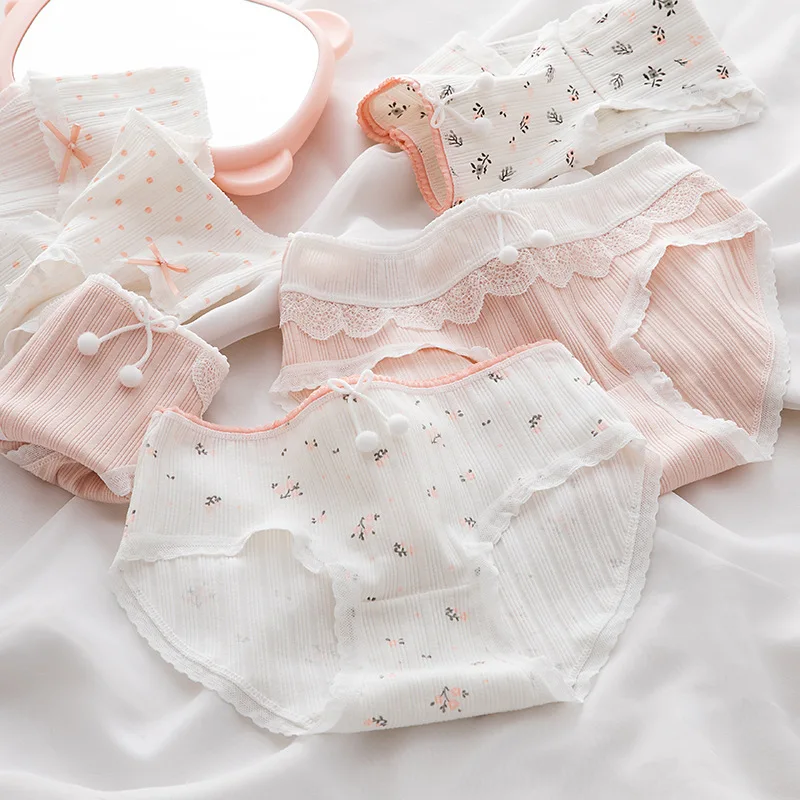 5Pcs/Set Sexy Panties Cotton Underwear for Women Seamless Girls Briefs Soft Breathable Panty Mid Waist Female Intimates Lingerie
5Pcs/Set Sexy Panties Cotton Underwear for Women Seamless Girls Briefs Soft Breathable Panty Mid Waist Female Intimates Lingerie