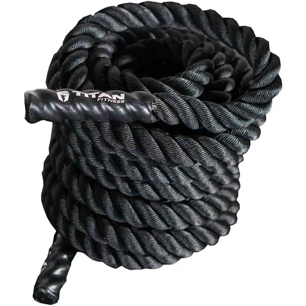 Трос для интенсивных тренировок и силовых упражнений из полиэфирного дакрона, 30 футов x 1,5 дюйма, для домашнего спортзала
Трос для интенсивных тренировок и силовых упражнений из полиэфирного дакрона, 30 футов x 1,5 дюйма, для домашнего спортзала