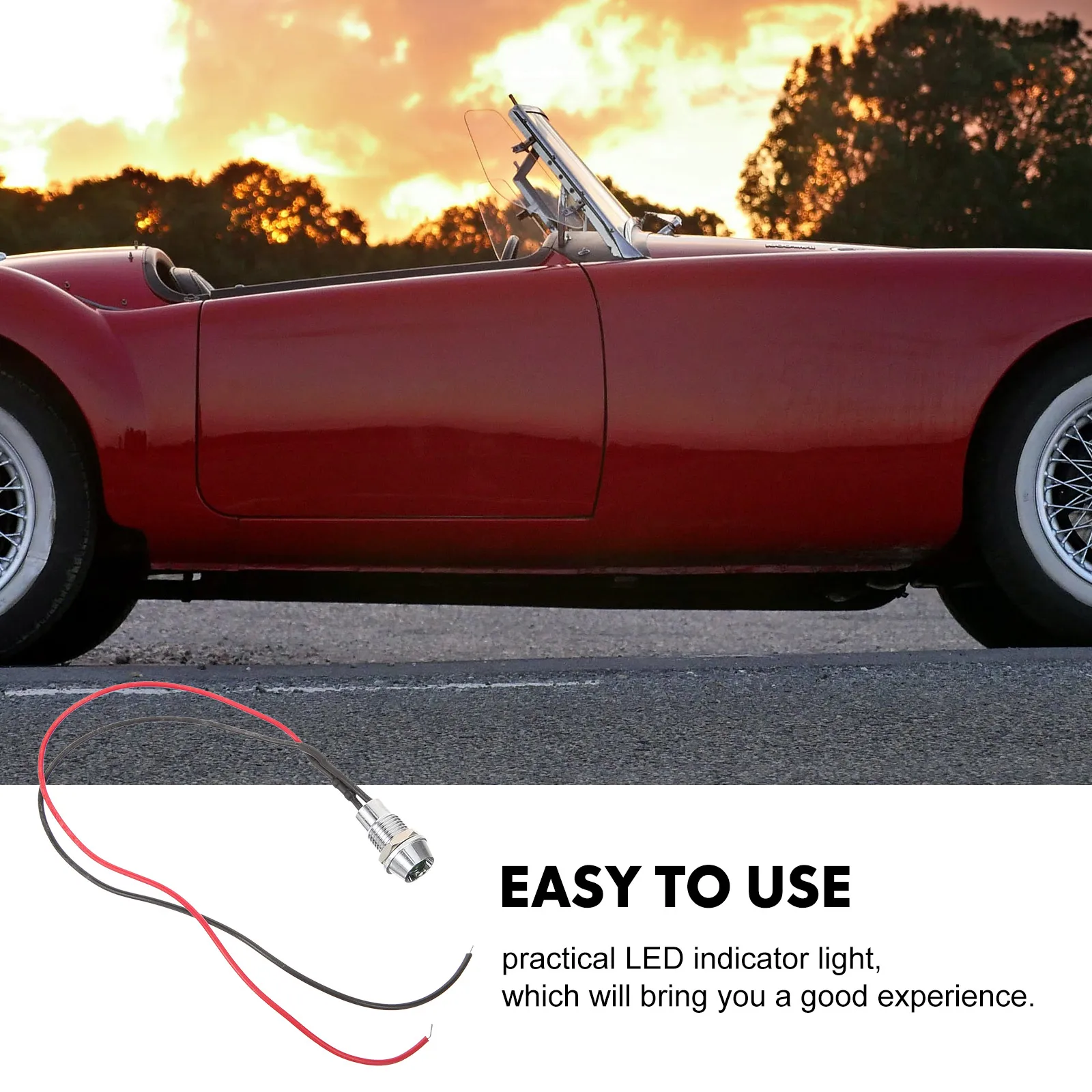 LED Indicator Light with Wire Stainless Steel Waterproof Signal Lamp Energy Saving Warning Light for Car Truck Ship
LED Indicator Light with Wire Stainless Steel Waterproof Signal Lamp Energy Saving Warning Light for Car Truck Ship