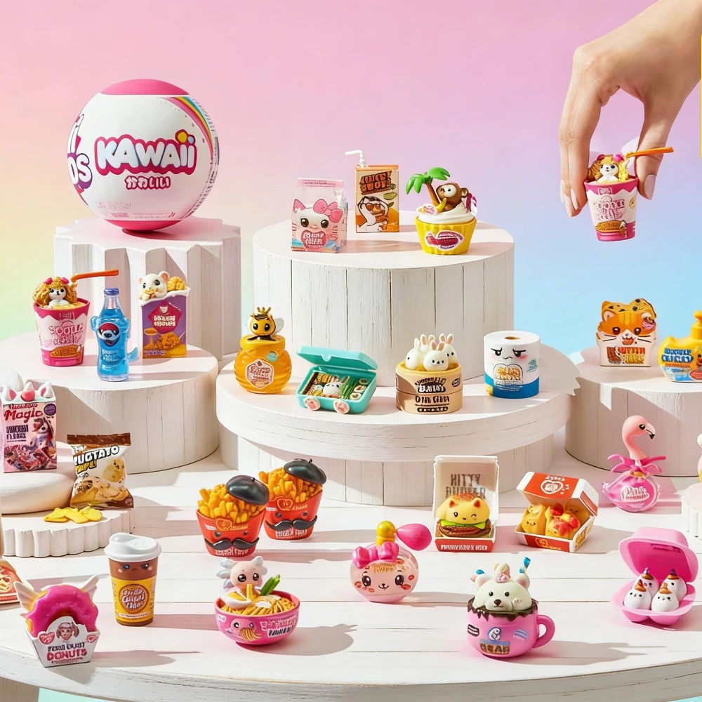 ZURU mini brands Surprise Blind Box Super kawaii Surprise Toy Ball shopkins Minifigure Mystery Box Handmade DIY Toy Gifts
ZURU mini brands Surprise Blind Box Super kawaii Surprise Toy Ball shopkins Minifigure Mystery Box Handmade DIY Toy Gifts