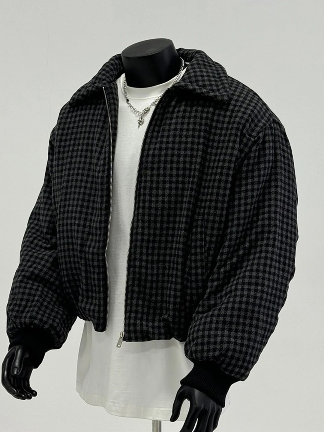 Retro American Plaid Thiened Cotton Jaet Men's Trendy Brand Turn-down Collar Winter Warm Outerwear Casual Loose Fit Long ...
Retro American Plaid Thiened Cotton Jaet Men's Trendy Brand Turn-down Collar Winter Warm Outerwear Casual Loose Fit Long ...