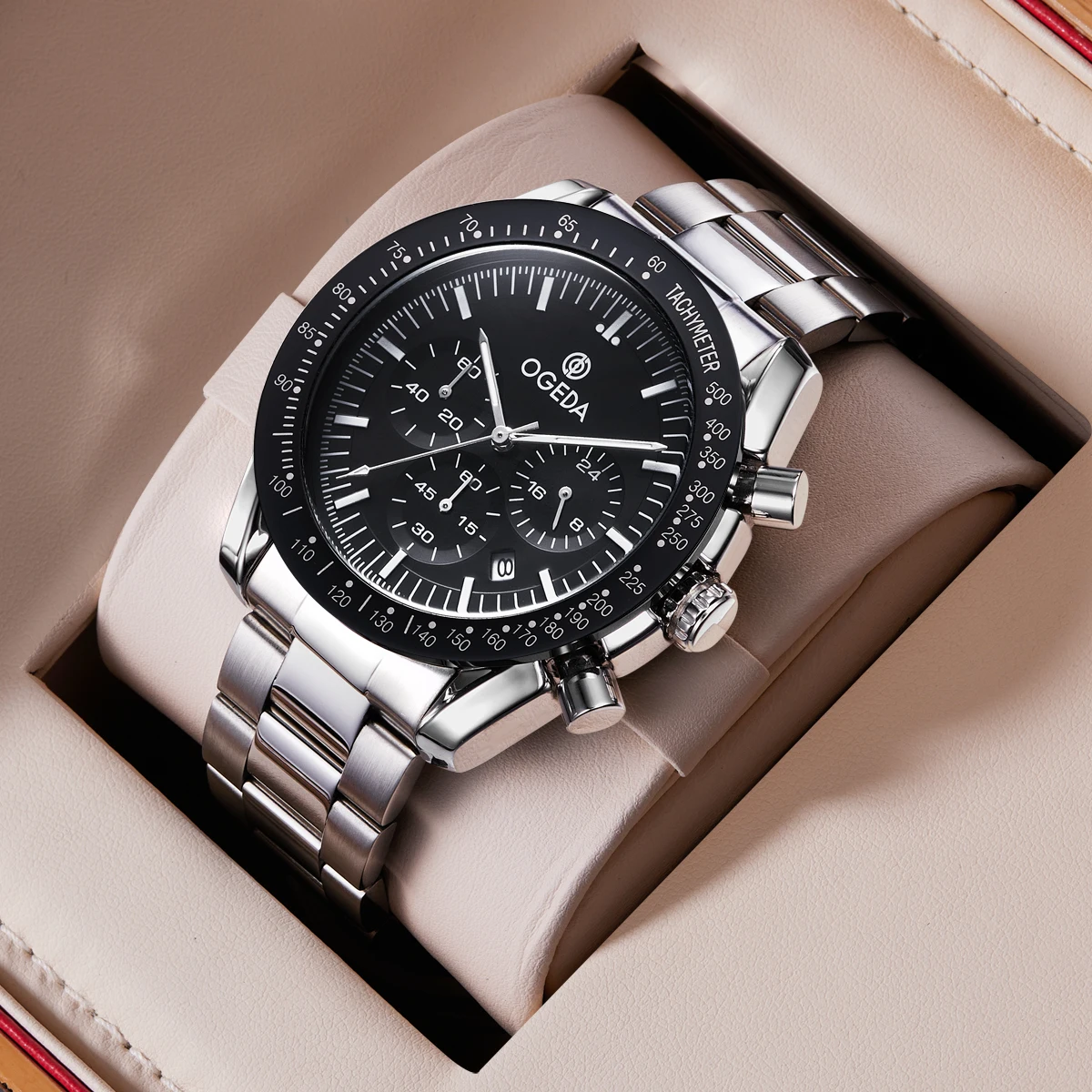 Odeda Design 2024 New 45mm Classic Retro 30m Waterproof Men's Quartz Watch Business Sports Watch
Odeda Design 2024 New 45mm Classic Retro 30m Waterproof Men's Quartz Watch Business Sports Watch