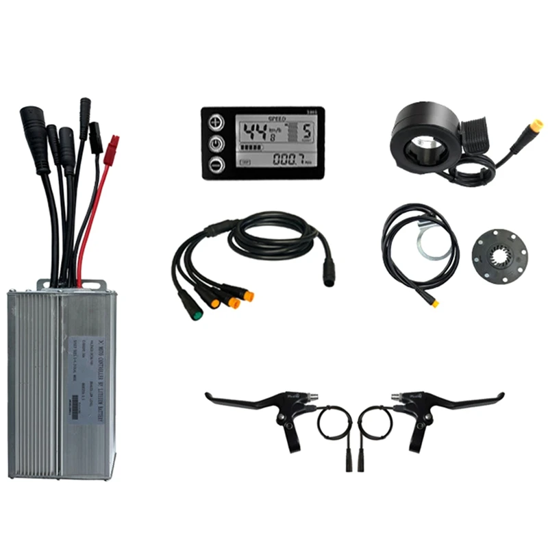 For 1000W Motor Electric Bike Brushless Motor Controller Kit With S866 LCD Display Electric Bicycle Scooter Component
For 1000W Motor Electric Bike Brushless Motor Controller Kit With S866 LCD Display Electric Bicycle Scooter Component