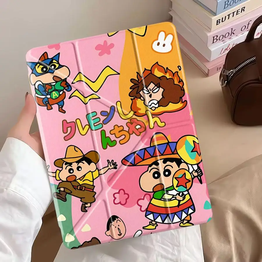 Cra-yons Shin-chans Anime Tablet Case For iPad Air 4 5 M3 M2 1 2 M4 11inch Pro 2025 Mini 6 7 Pro 11th 10th 9th 8th 7th 12.9inch
Cra-yons Shin-chans Anime Tablet Case For iPad Air 4 5 M3 M2 1 2 M4 11inch Pro 2025 Mini 6 7 Pro 11th 10th 9th 8th 7th 12.9inch