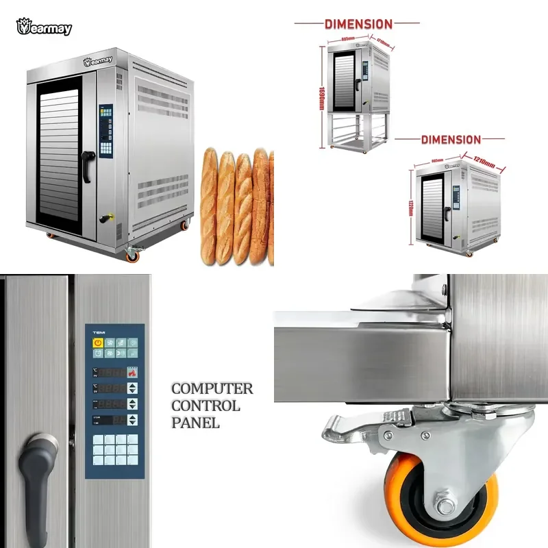 2026 Commercial Industrial Baking Oven Bread Industrial Bakery Oven Turkey Convection Oven
2026 Commercial Industrial Baking Oven Bread Industrial Bakery Oven Turkey Convection Oven
