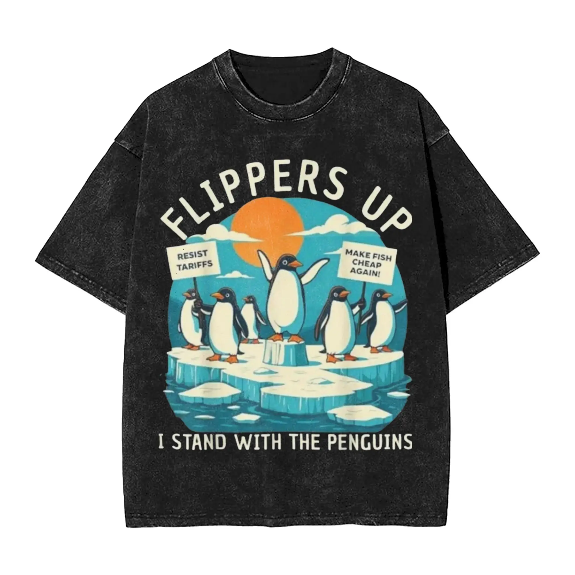 Funny Anti-Tariffs Penguin Resist T Shirt Vintage Style For Men Women 100% Cotton T-Shirts Tee Clothes
Funny Anti-Tariffs Penguin Resist T Shirt Vintage Style For Men Women 100% Cotton T-Shirts Tee Clothes