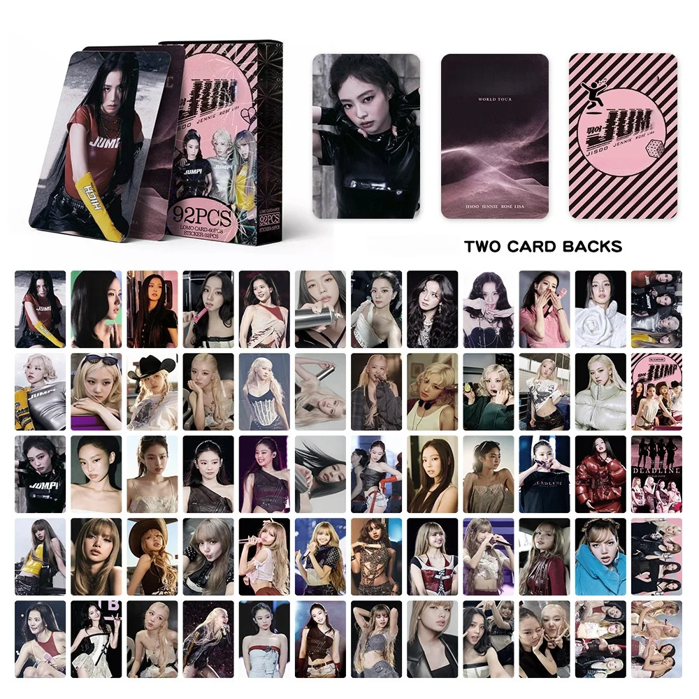 2026 New 92Pcs BJUMP lomo Star Card Stickers Set Photo Cards Fan Collectible Printed Cards Lomo Cards Diy Graffiti Stickers Gift
2026 New 92Pcs BJUMP lomo Star Card Stickers Set Photo Cards Fan Collectible Printed Cards Lomo Cards Diy Graffiti Stickers Gift