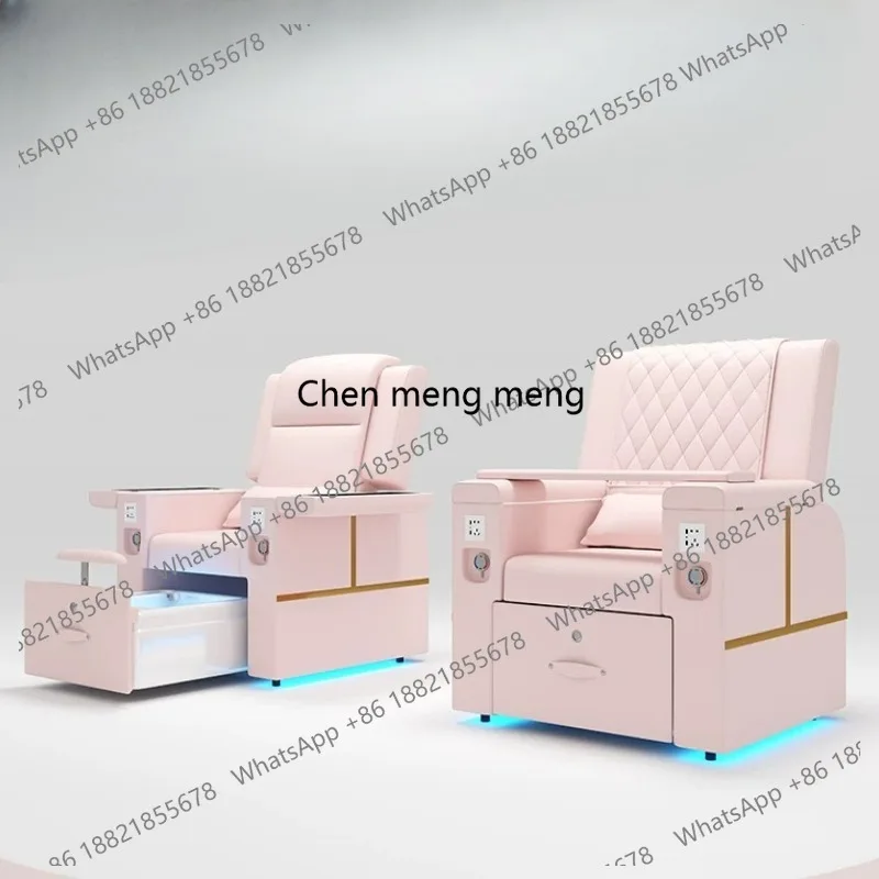 Electric Nail Salon Sofa with Massage Multifunctional Beauty Reclining Chair Foot Bath Sofa Light Luxury Foot Bath Chair
Electric Nail Salon Sofa with Massage Multifunctional Beauty Reclining Chair Foot Bath Sofa Light Luxury Foot Bath Chair