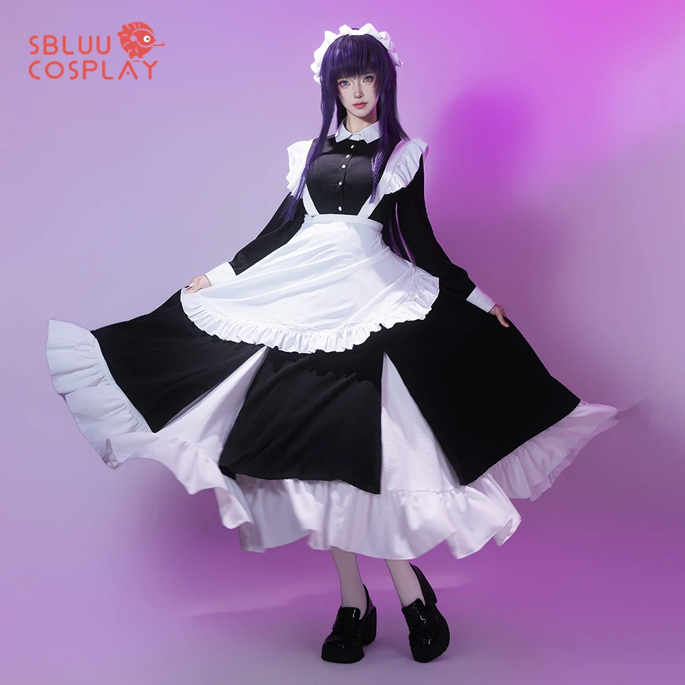 SBluuCosplay Frieren Fern Cosplay Costume R Quality Wig Maid Long Dress Uniform Halloween Carnival Party Suit
SBluuCosplay Frieren Fern Cosplay Costume R Quality Wig Maid Long Dress Uniform Halloween Carnival Party Suit