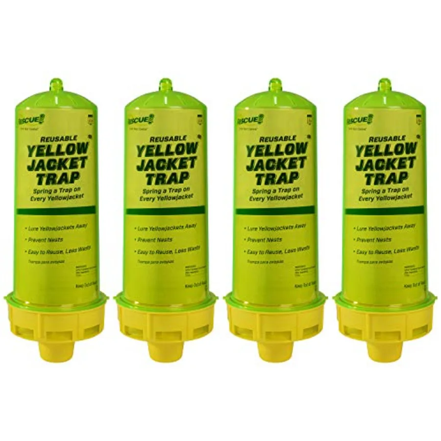 Reusable Yellowjacket Trap Includes Attractant - 4 Traps
Reusable Yellowjacket Trap Includes Attractant - 4 Traps