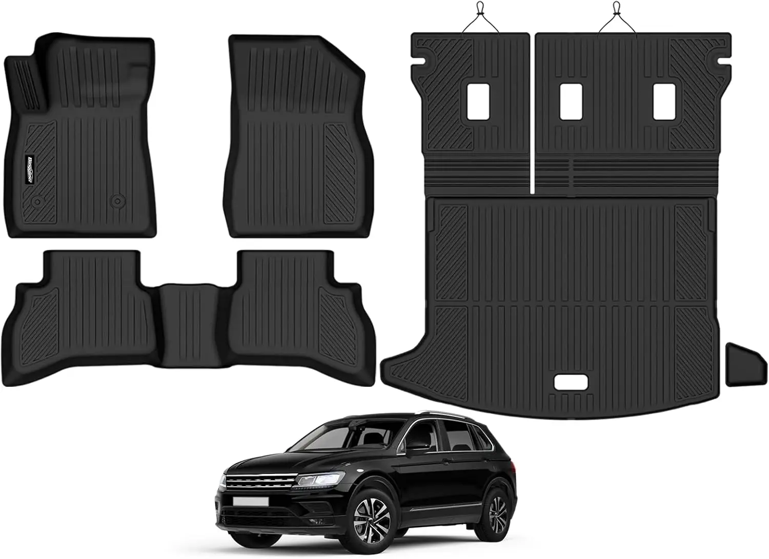 AWD Car Floor Mats, TPE Material, All-Weather, Full Protection with Backrest Mat
AWD Car Floor Mats, TPE Material, All-Weather, Full Protection with Backrest Mat