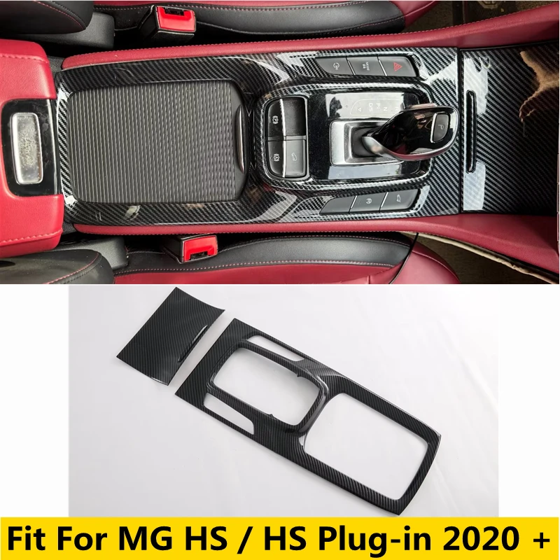 Carbon Fiber Look Car Center Console Gear Shift Box Water Cup Panel Cover Trim For MG HS / HS Plug-in 2020 - 2024 Accessories
Carbon Fiber Look Car Center Console Gear Shift Box Water Cup Panel Cover Trim For MG HS / HS Plug-in 2020 - 2024 Accessories