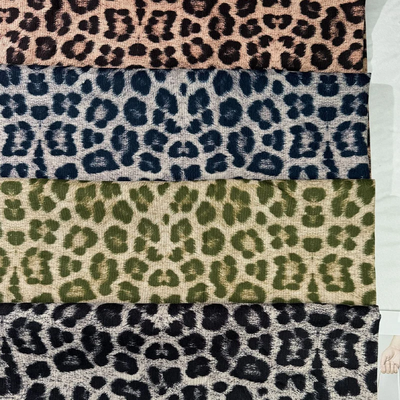 145x90cm Ribbed Corduroy Fabric Retro Style Leopard Print DIY Handmade Making Doll Suit Jacket,Sofa Cover, Pillowcase, Clothing
145x90cm Ribbed Corduroy Fabric Retro Style Leopard Print DIY Handmade Making Doll Suit Jacket,Sofa Cover, Pillowcase, Clothing