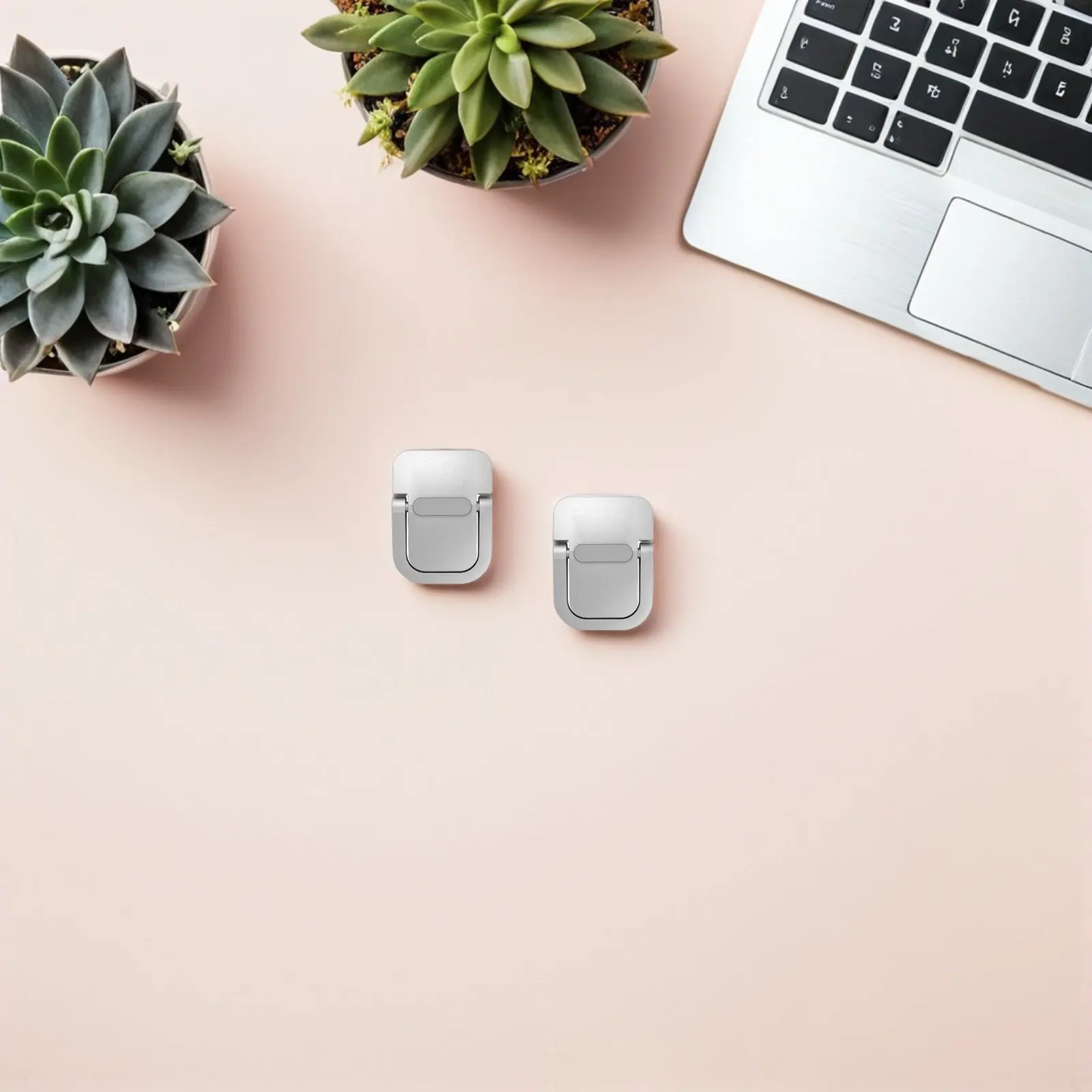 8Pcs Portable Notebook Keyboard Riser Invisible Self Adhesive Laptop Lift Brackets Compact Ergonomic Computer Keyboard Stand