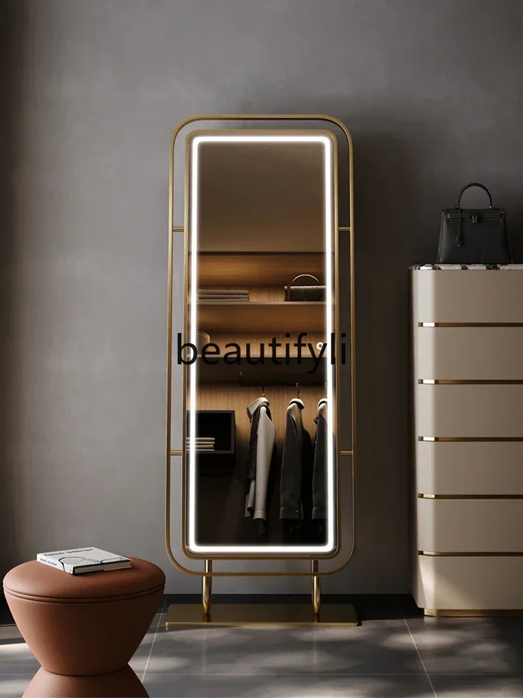 ls 27Light luxury full-length mirror high-end rectangular full-body floor mirror
ls 27Light luxury full-length mirror high-end rectangular full-body floor mirror
