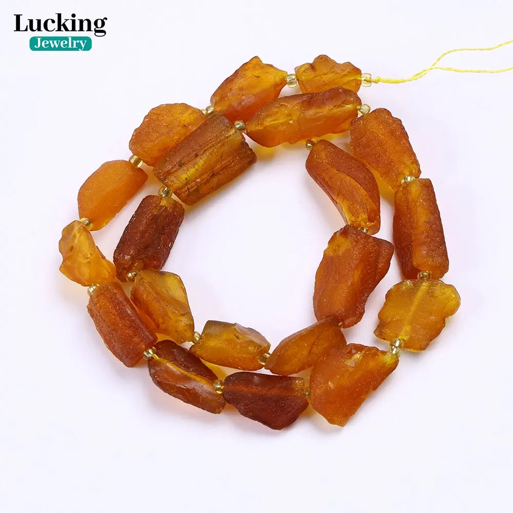 Natural Baltic Amber Beads - Untreated Yellow Honey Color for DIY Jewelry Making, Healing Crafts, Fossil Gemstone Collectors
Natural Baltic Amber Beads - Untreated Yellow Honey Color for DIY Jewelry Making, Healing Crafts, Fossil Gemstone Collectors