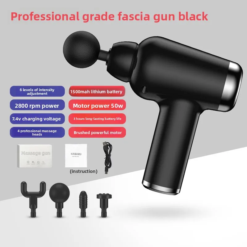 Миниатюрный портативный массажный пистолет с USB-зарядкой, регулируемой частотой, для расслабления мышц шеи.
Миниатюрный портативный массажный пистолет с USB-зарядкой, регулируемой частотой, для расслабления мышц шеи.