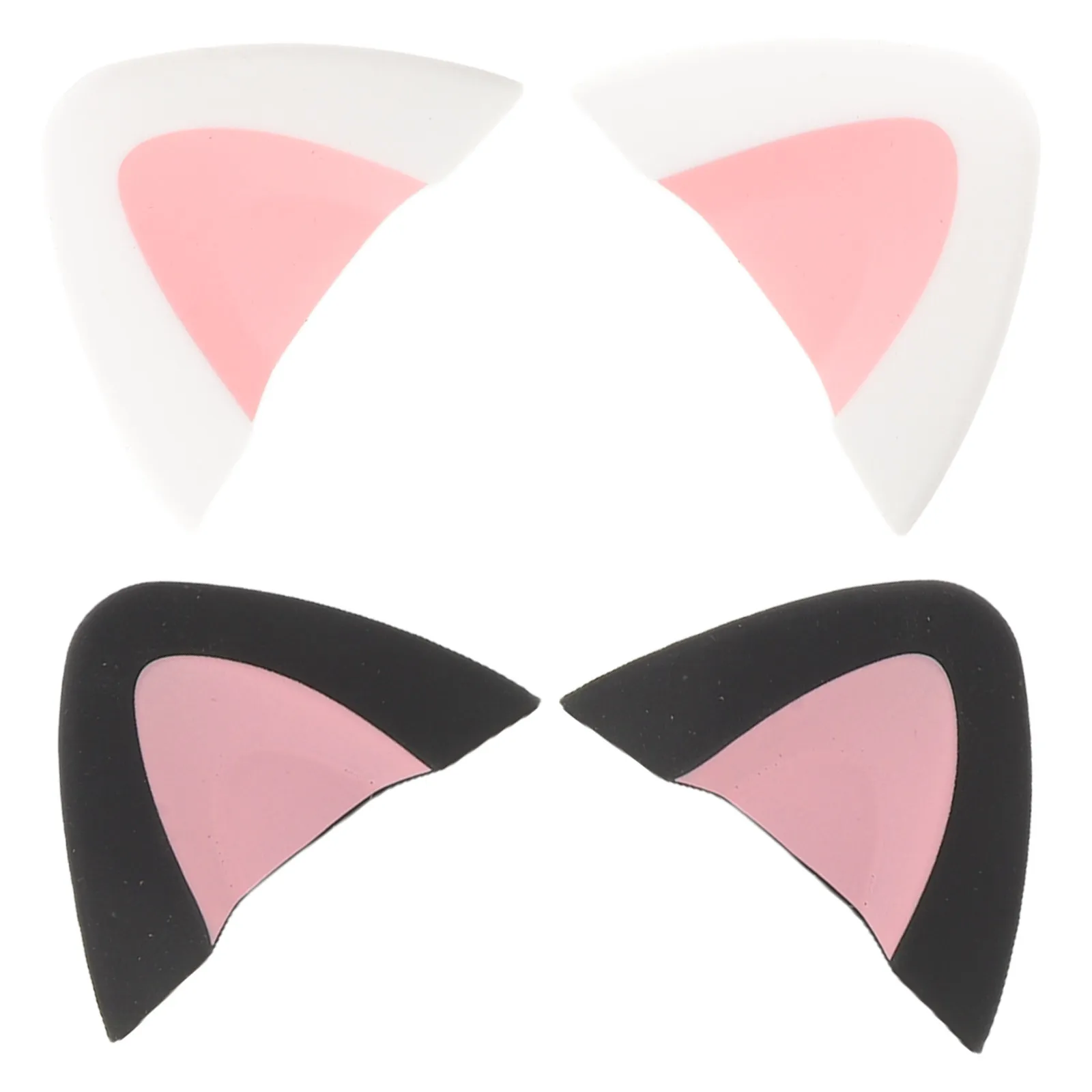 2 пары милых силиконовых накладок в виде кошачьих ушек для наушников – легко устанавливаемые декоративные аксессуары для косплея, вечеринок и игр
2 пары милых силиконовых накладок в виде кошачьих ушек для наушников – легко устанавливаемые декоративные аксессуары для косплея, вечеринок и игр