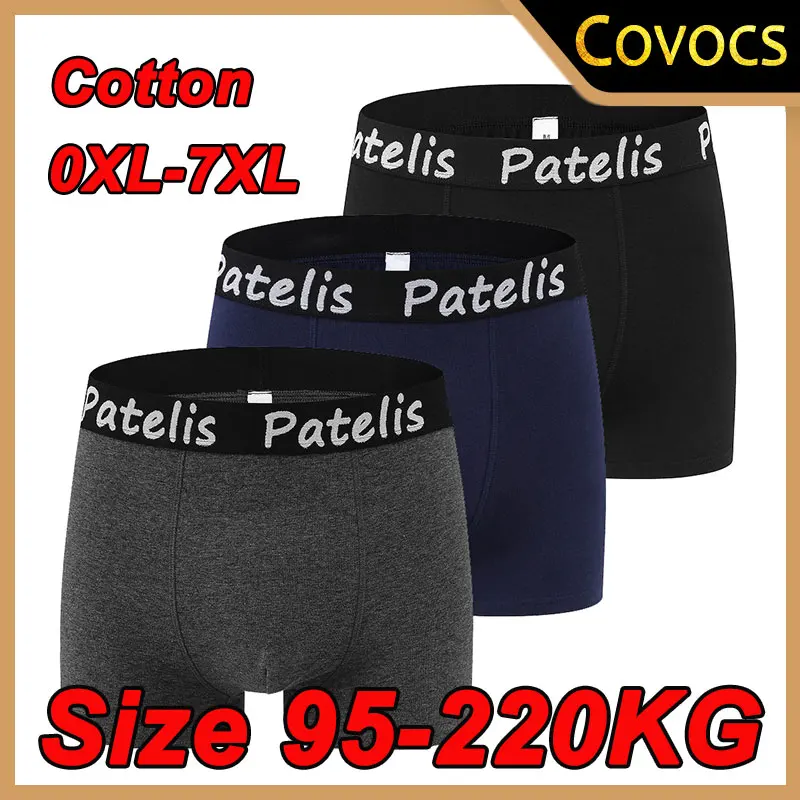90-260kg Cotton Boxers Plus Size Underwear Shorts Man Big Size 1pc/3pcs Set Classic Breathable Panties Homme Underpants Clothes
90-260kg Cotton Boxers Plus Size Underwear Shorts Man Big Size 1pc/3pcs Set Classic Breathable Panties Homme Underpants Clothes