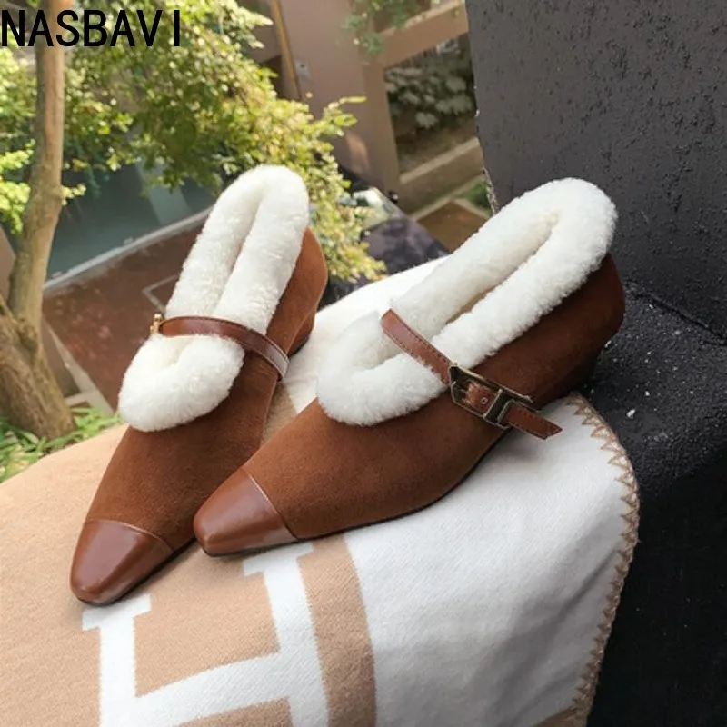 NASBAVI 2026 Fashion Pumps Women Shoes Pointed Toe Buckle Wool Insole Warm Winter Fashion Casual Daily Shoes
NASBAVI 2026 Fashion Pumps Women Shoes Pointed Toe Buckle Wool Insole Warm Winter Fashion Casual Daily Shoes