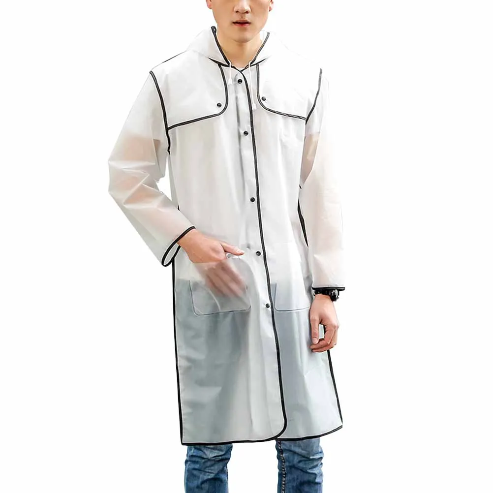 Transparent Protective Raincoat Xxl Elastic Hood Long Waterproof Rainwear for Outdoor Travel Climbing Droplets Proof
Transparent Protective Raincoat Xxl Elastic Hood Long Waterproof Rainwear for Outdoor Travel Climbing Droplets Proof