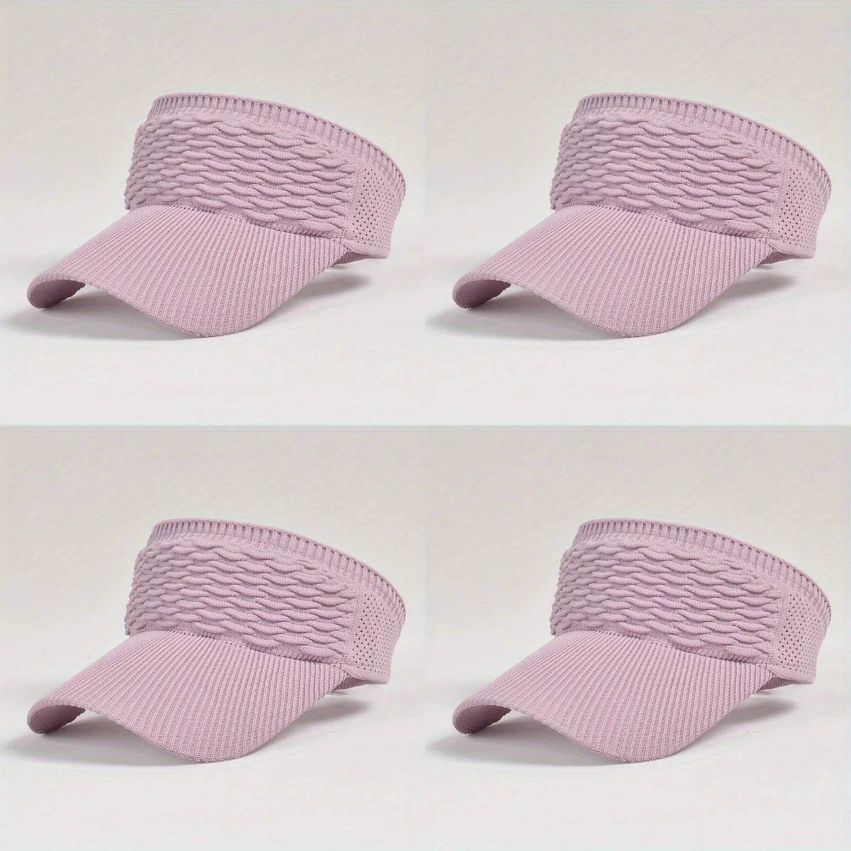 Knitted Hollow Top Empty Top Hat Clear Texture Breathable Duckbill Cap Fashion Versatile No Top Design for Women Summer
Knitted Hollow Top Empty Top Hat Clear Texture Breathable Duckbill Cap Fashion Versatile No Top Design for Women Summer