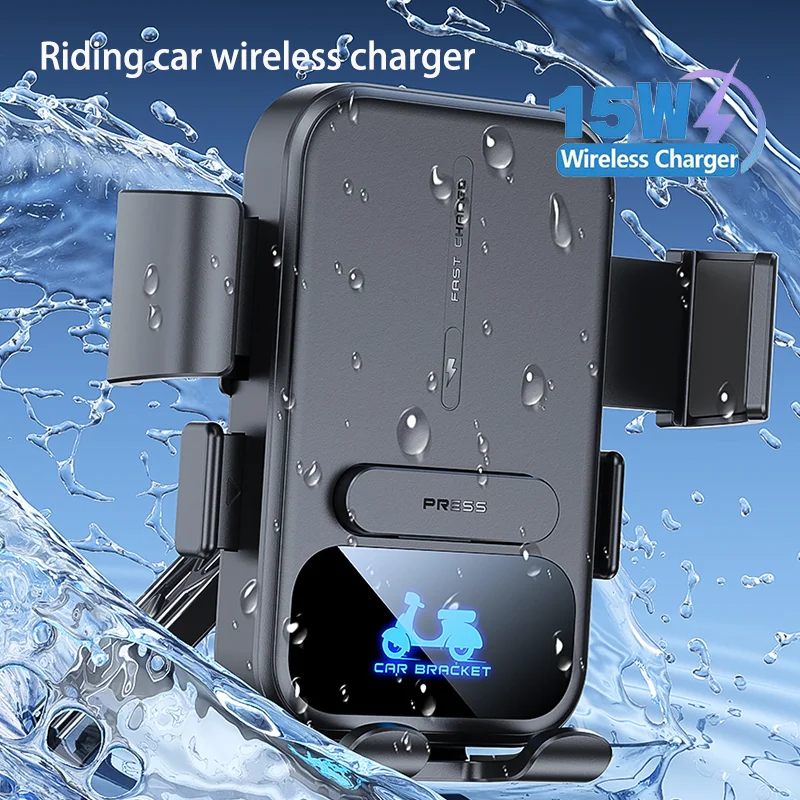 Waterproof Wireless Charger Phone Stand Universal Anti-Slip Motorcycle Strong Riding Mobile Phone Wireless Charger
Waterproof Wireless Charger Phone Stand Universal Anti-Slip Motorcycle Strong Riding Mobile Phone Wireless Charger