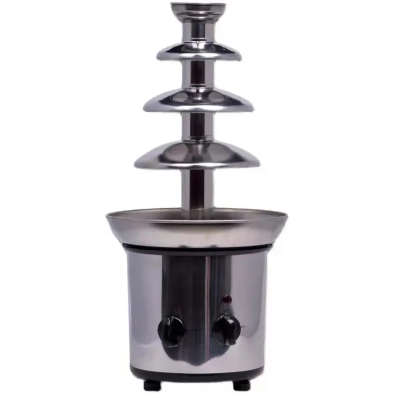 Four-layer Chocolate Fountain Machine Baking Hotel Small Chocolate Waterfall Melt Shower Machine
Four-layer Chocolate Fountain Machine Baking Hotel Small Chocolate Waterfall Melt Shower Machine