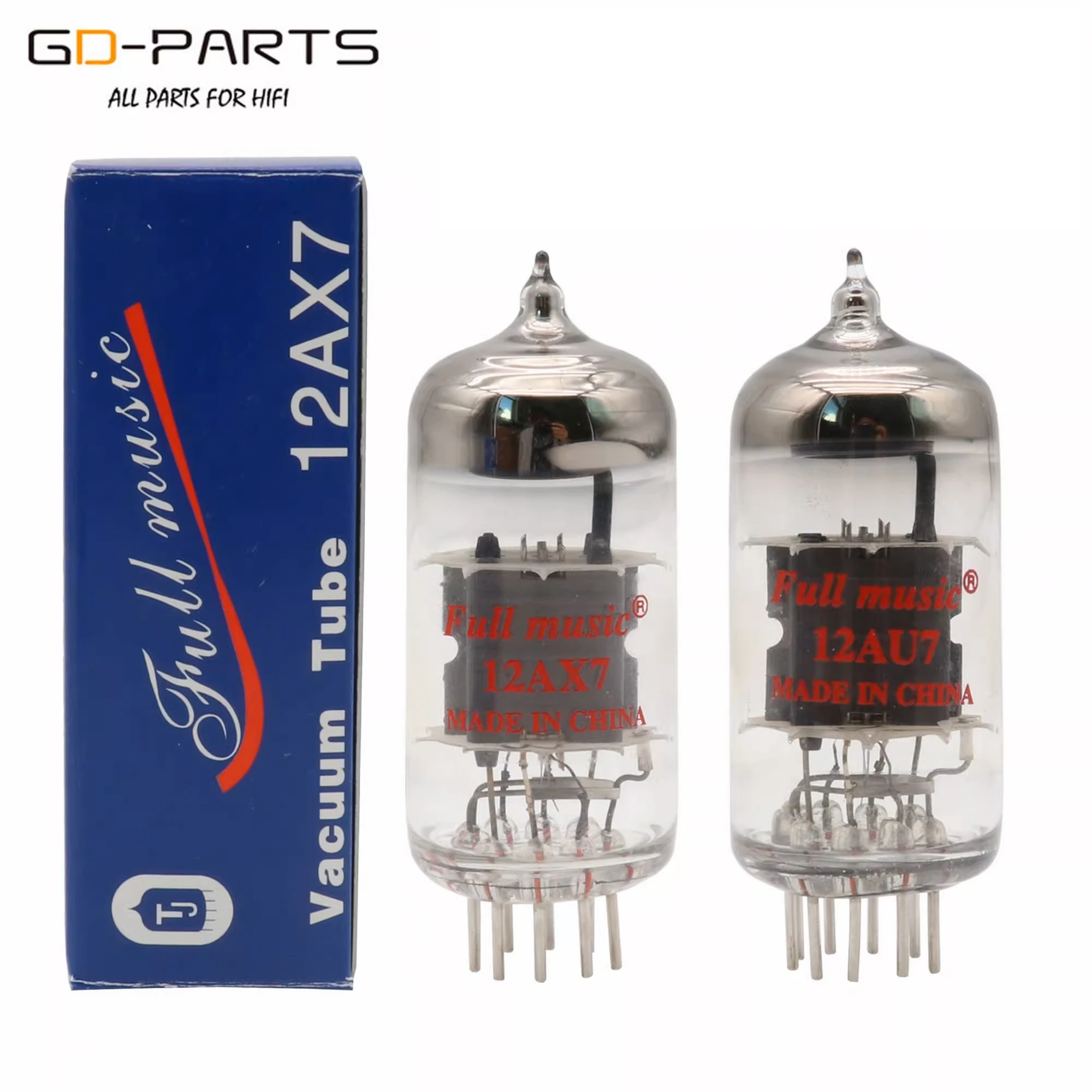 TJ Fullmusic 12AX7 ECC83 12AU7 ECC82 Vacuum Tubes Electron Tube For Vintage Hifi Audio Guitar Tube AMP Headphone Pre-amplifier
TJ Fullmusic 12AX7 ECC83 12AU7 ECC82 Vacuum Tubes Electron Tube For Vintage Hifi Audio Guitar Tube AMP Headphone Pre-amplifier